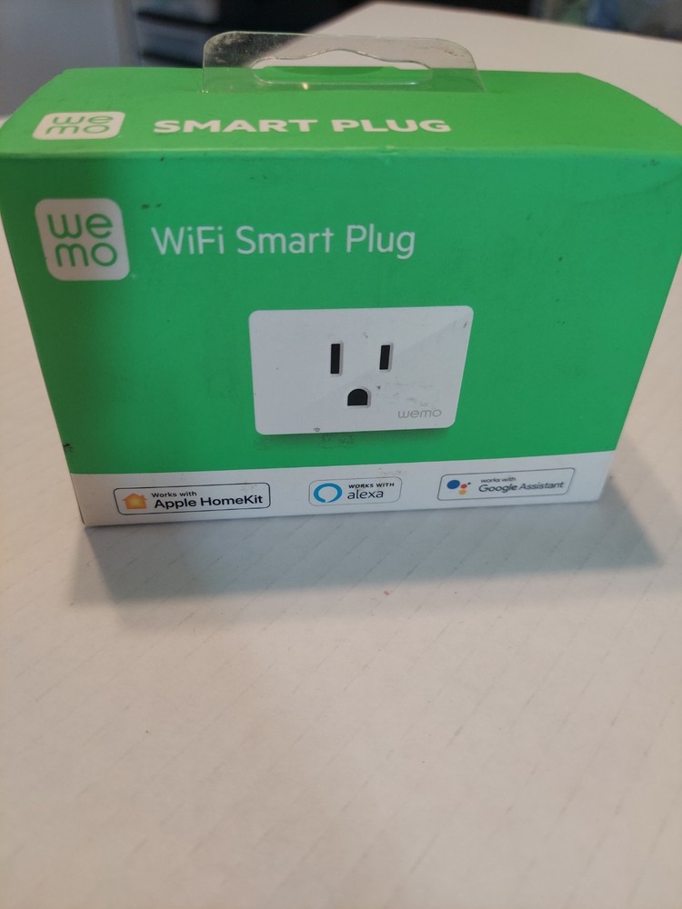 Wemo WiFi Smart Plug WSP080 White Sealed