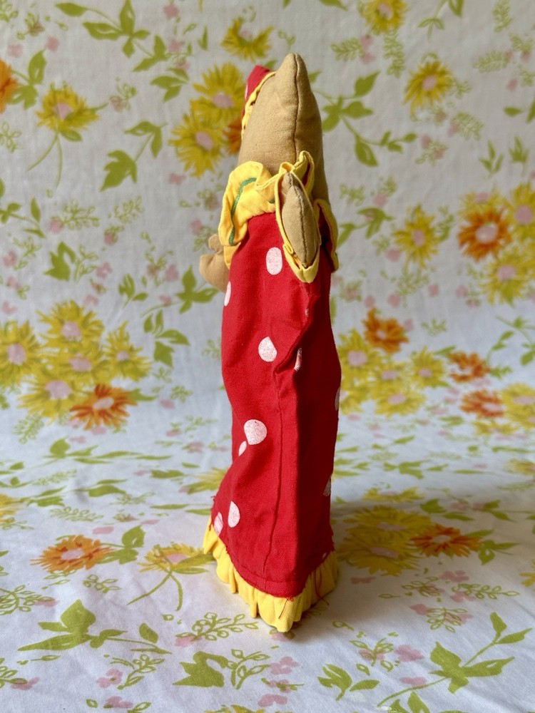 VTG Clown Bear Hand Puppet