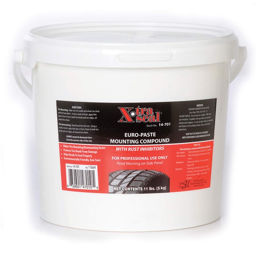 Tire Mounting Compound Paste, 11 lbs, Easy Application, Strong Sealant