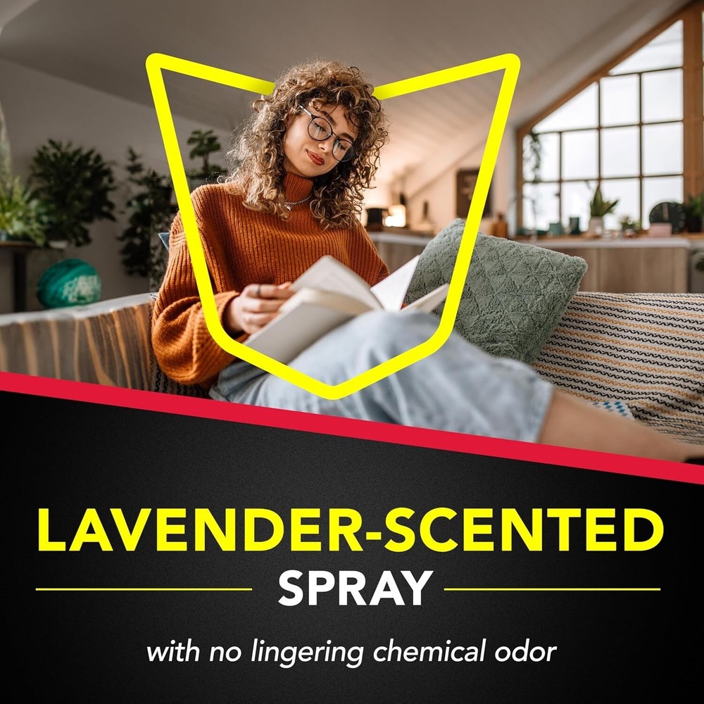 Raid Ant & Roach Killer Spray for Listed Bugs, Keeps Killing for Weeks, Lavender