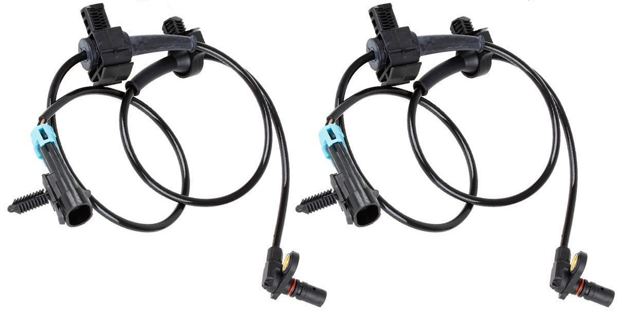 4Pc Front+Rear ABS Wheel Speed Sensor For 07-12 Chevy Tahoe Avalanche GMC Yukon