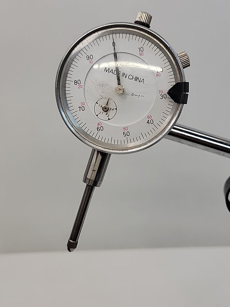Magnetic Base Adjustable Metal Test Indicator Holder WITH DIAL INDICATOR