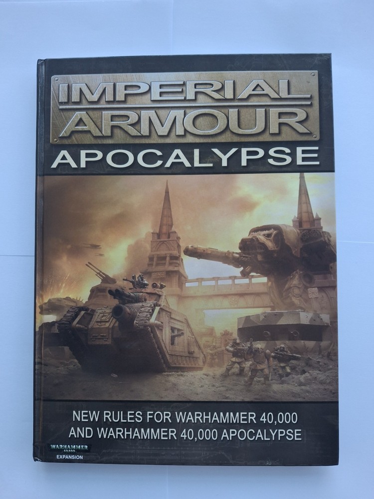 Warhammer 40k, Forge World Imperial Armour Apocalypse, Datasheet Book