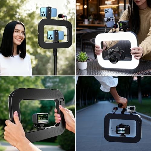 Handheld Stabilizer for Cell Phones—Video Recording Light