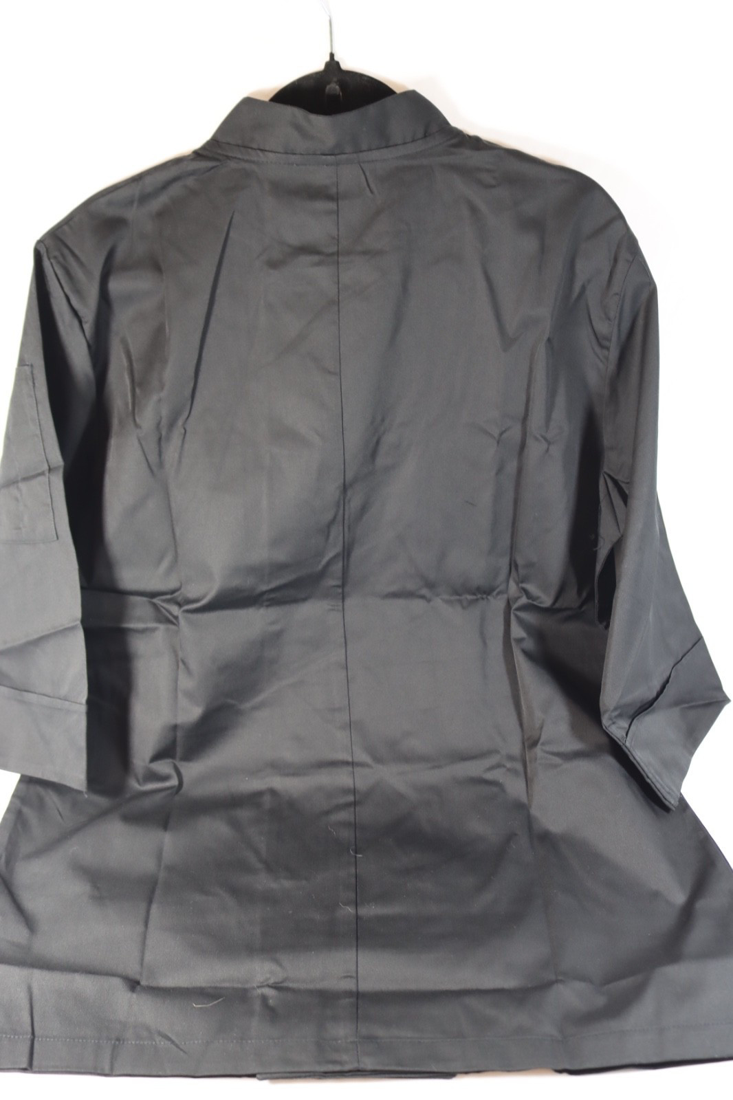 Chef Works Morocco Men's Black Chef Coat Lightweight Cook Jacket JLCL Medium NEW