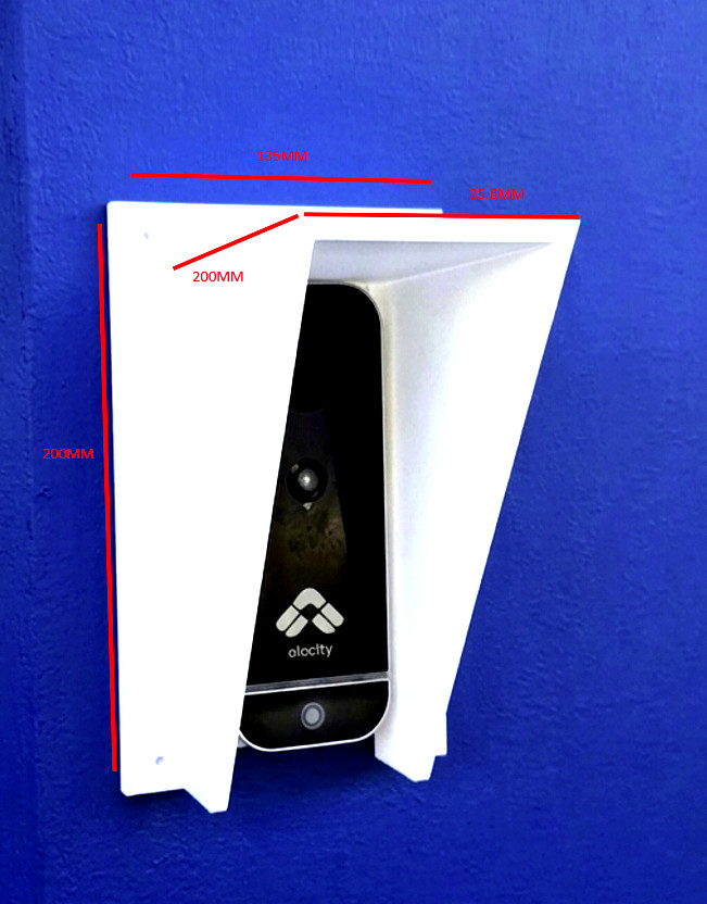 Custom Protective Hood for Alocity F3D100 Reader Unit