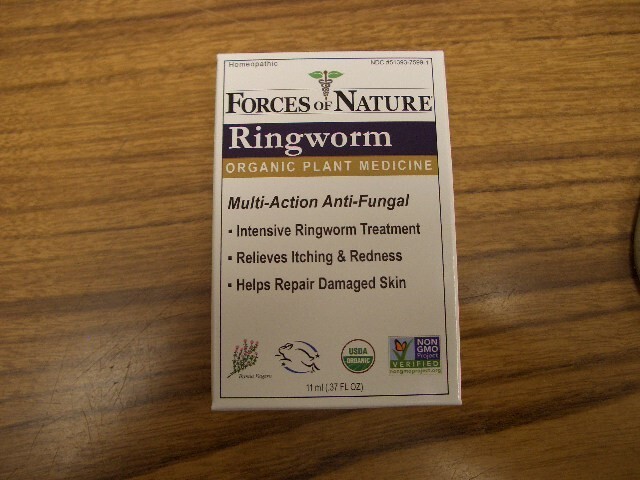 Forces of Nature Ringworm Organic Plant Medicine .37 fl oz Exp 11/22/2027