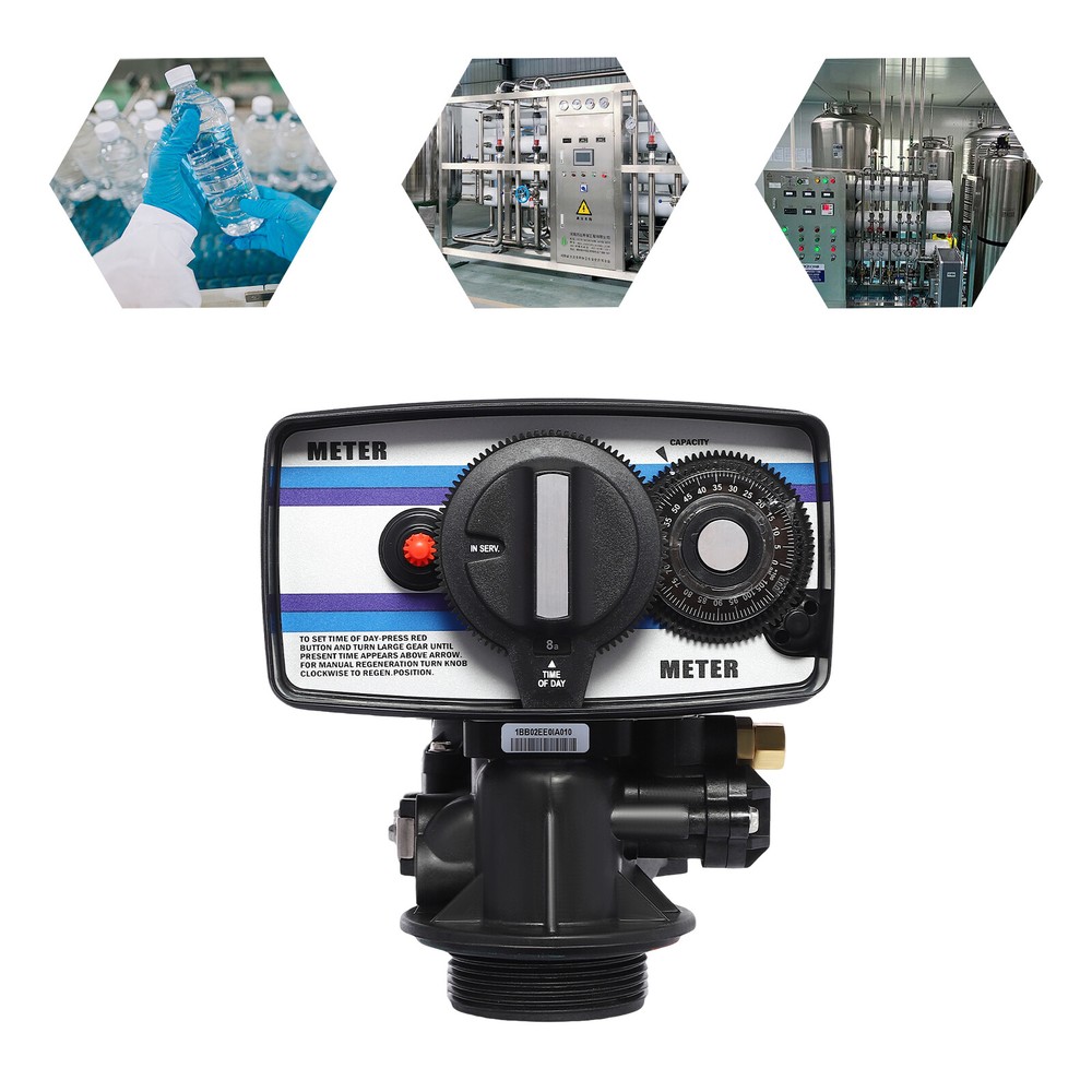Automatic Fleck 5600SM Flow Control Timer Valve For Water Filter Softener Resin