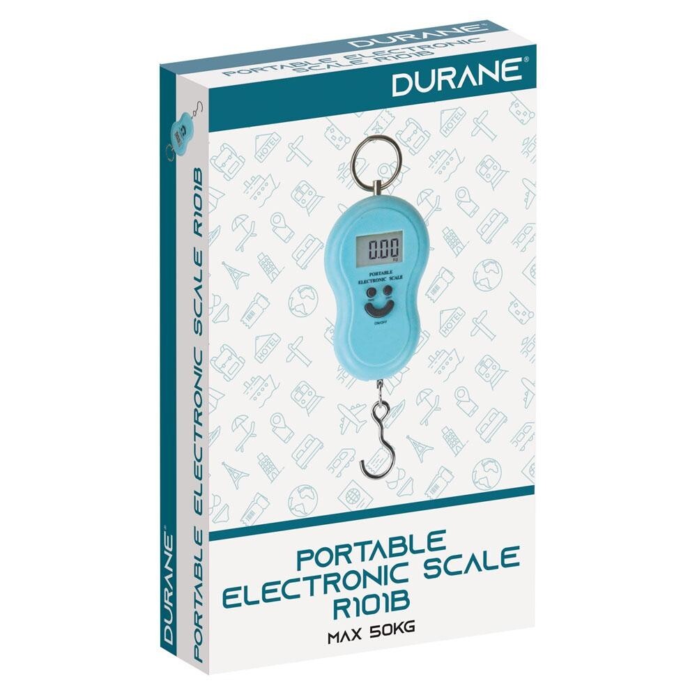 Portable Electronic Scale, Digital, Sturdy Handle, 1.5 V Battery