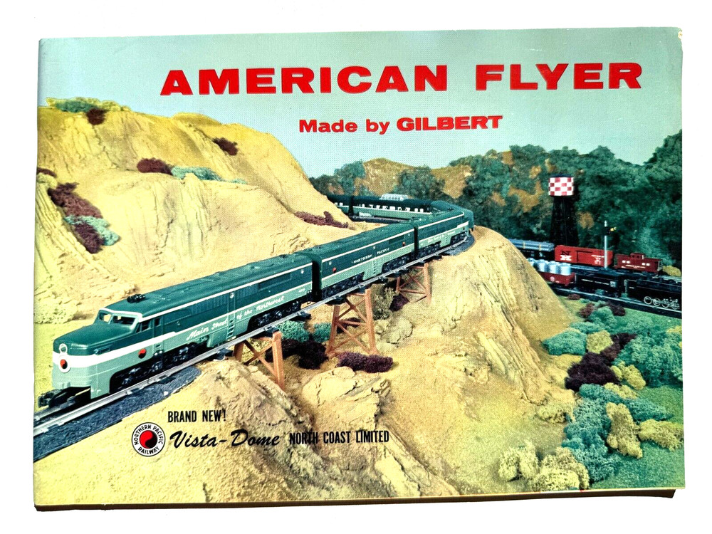 1956 Gilbert American Flyer Model Train Catalog- Perfect