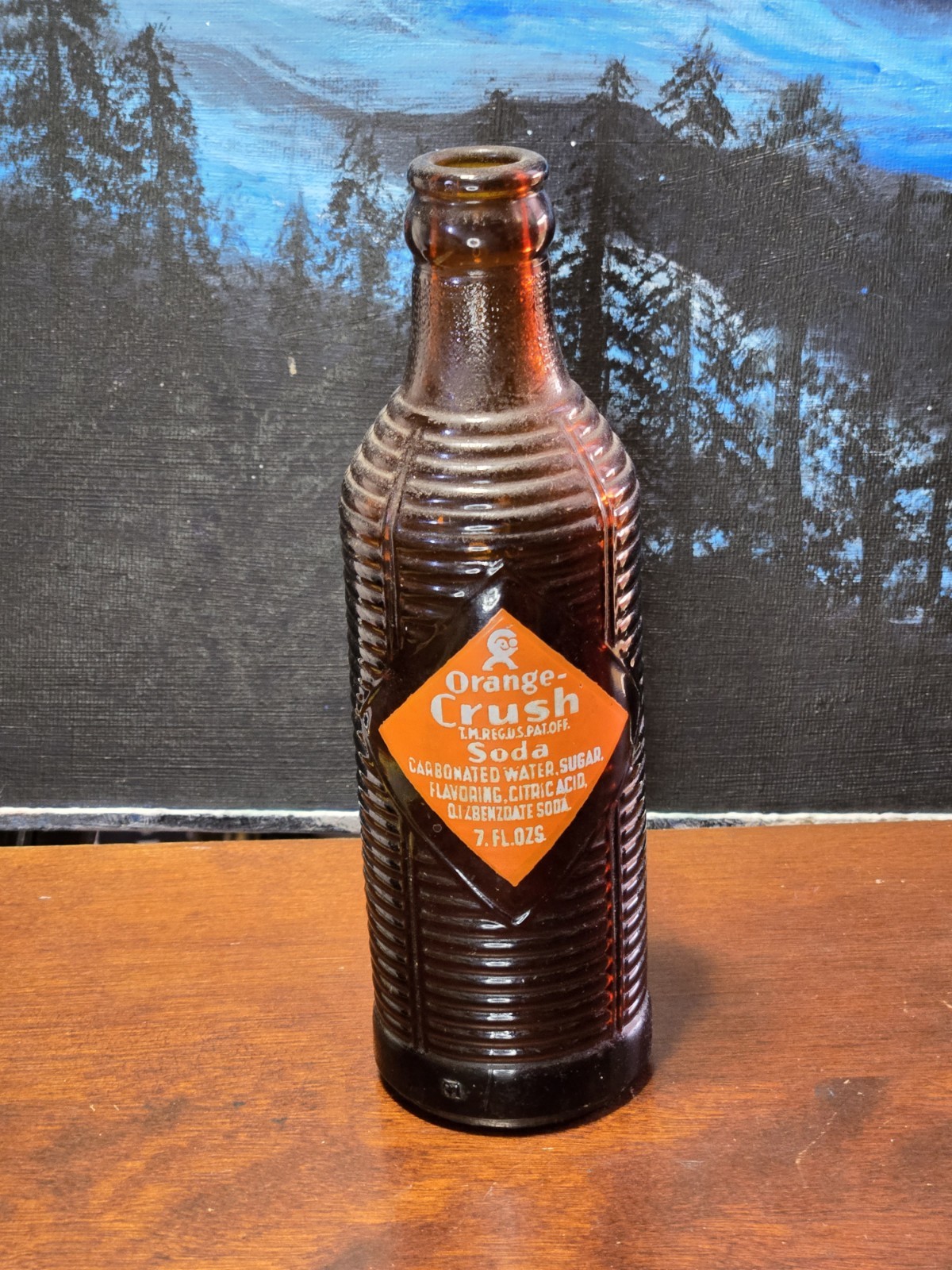 Vintage 1946 Orange Crush Bottle Great Condition!