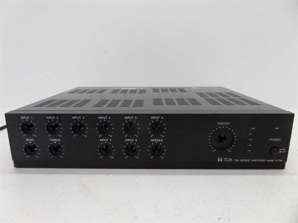 TOA A-706 700 Series Amplifier