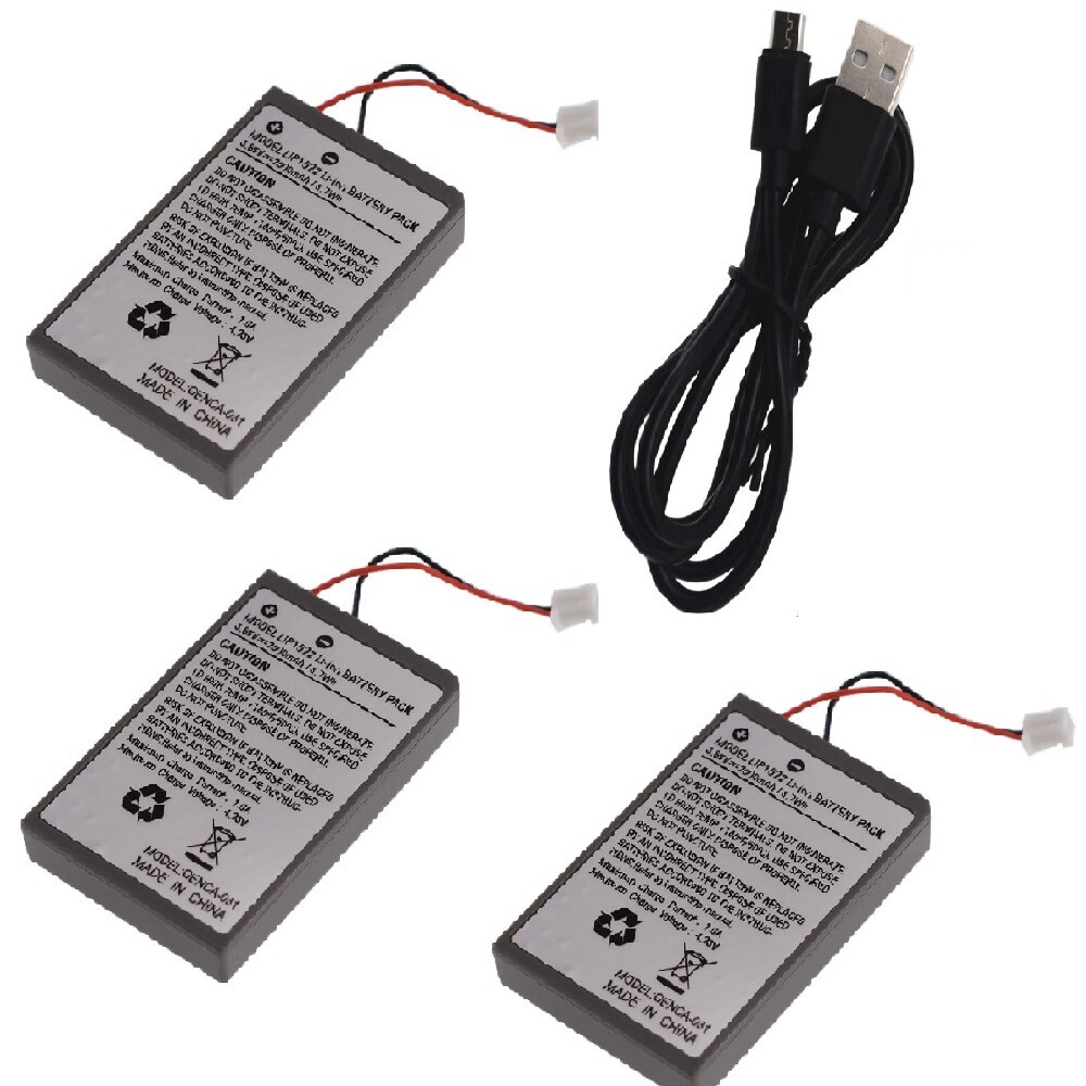 Rechargeable Battery For PS4 Dualshock 4 Controller LIP1522 3.65V + USB Cable