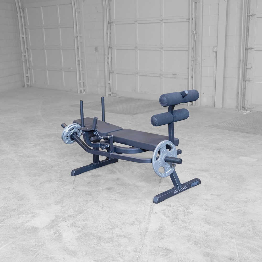 (GAB100B) Counter-Balanced Ab Bench - Adjustable Sit-Up/Decline Bench for Full A