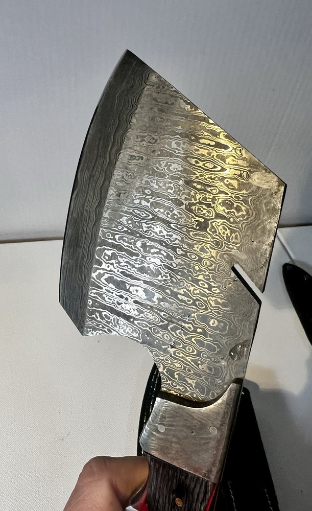 Damascus Hatchet- Full Tang Tomahawk