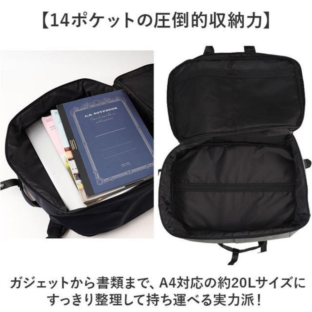 anello DEVON 2WAY multifunctional backpack From Japan