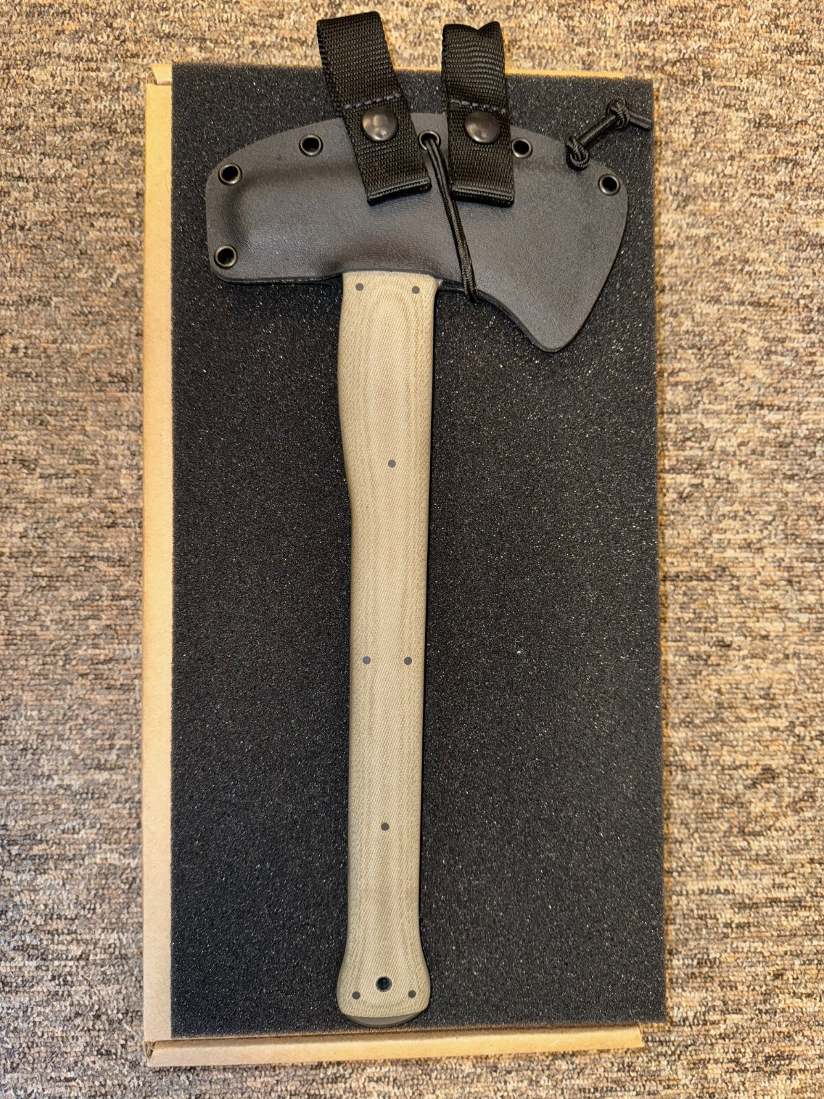RARE Winkler Combat Hammer Axe TAD Edition OD Green