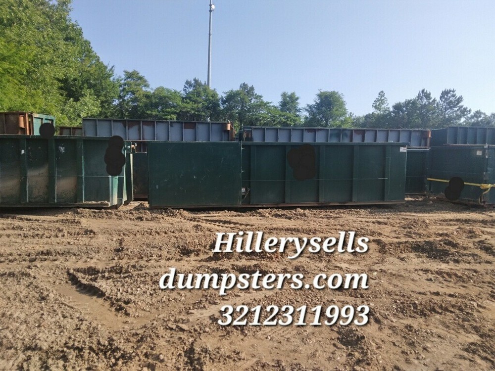 Used 20 And 30 Yard Roll Off Container Dumpster