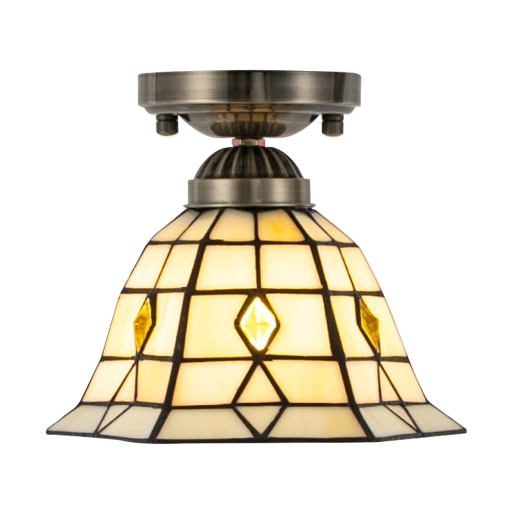 Ceiling light 20cm hexagonal - without light source E26x1- US gauge NEW US