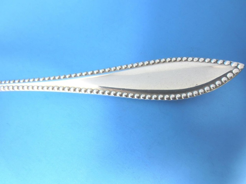 *Wm A. Rogers AA BERKLEY Salad Server Fork Vintage Silverplate 8 1/2" 1929