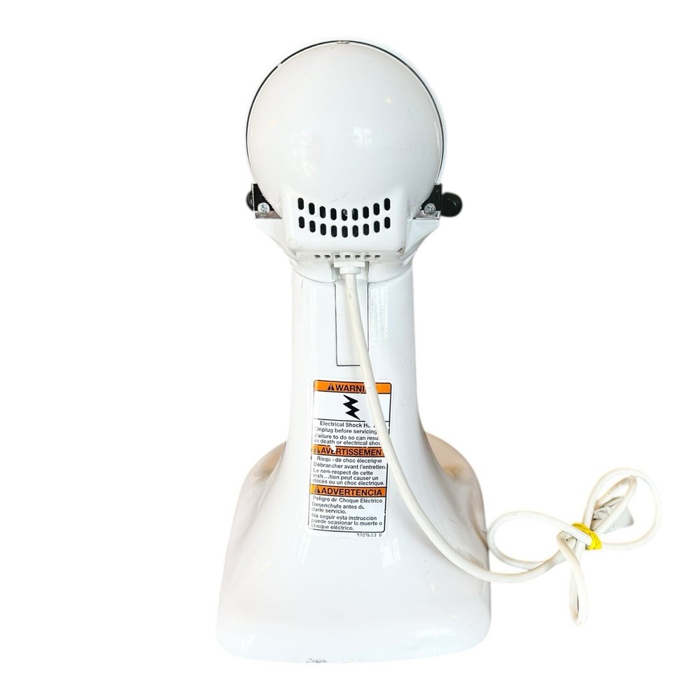 Kitchen Aid Model No KSM75WH Classis Plus Table Top Mixer