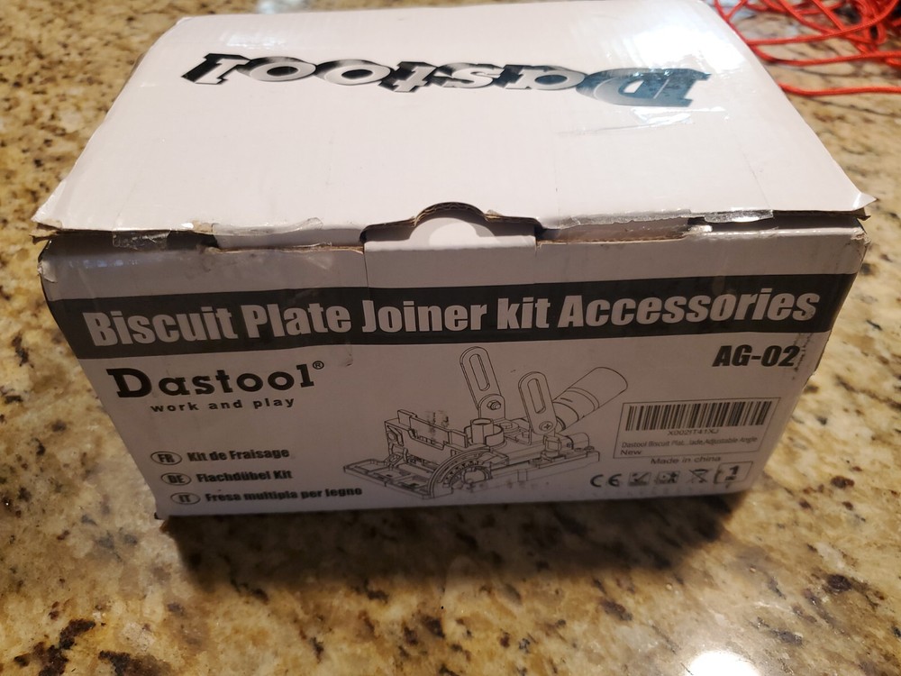 Dastool Biscuit Plate Joiner kit Accessories with 1x4" BladeAdjustable Angle