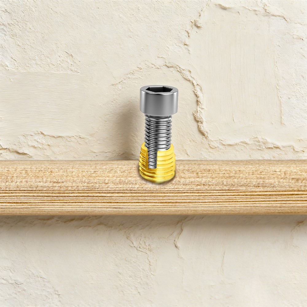 Gold Self Tapping Thread Inserts 50Pcs Set for Thread Repair Tool