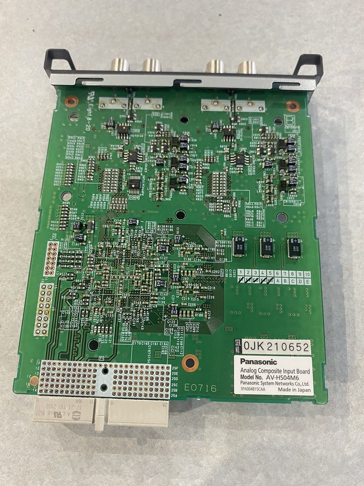 Panasonic AV-HS04M6 Analog Composite Input Board for AV-HS400A