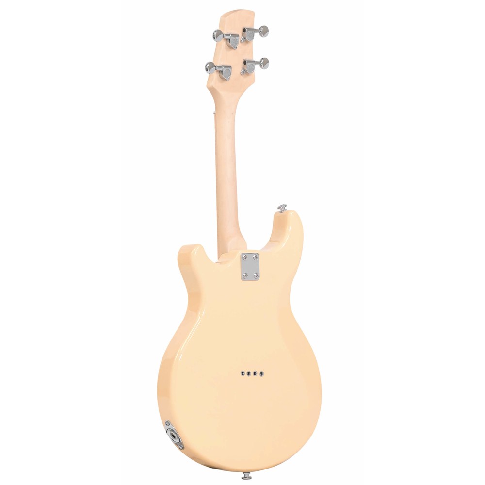 Gold Tone GME-4 4-String Solid Body Electric Mandolin, Cream