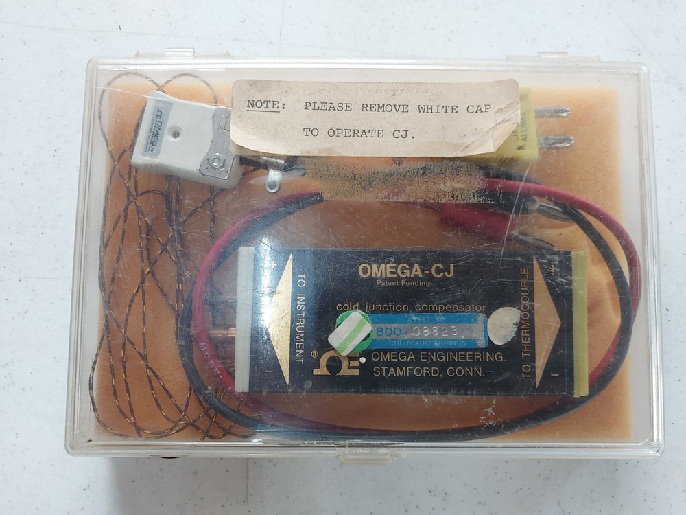 Omega-CJ K cold junction comensator with leads