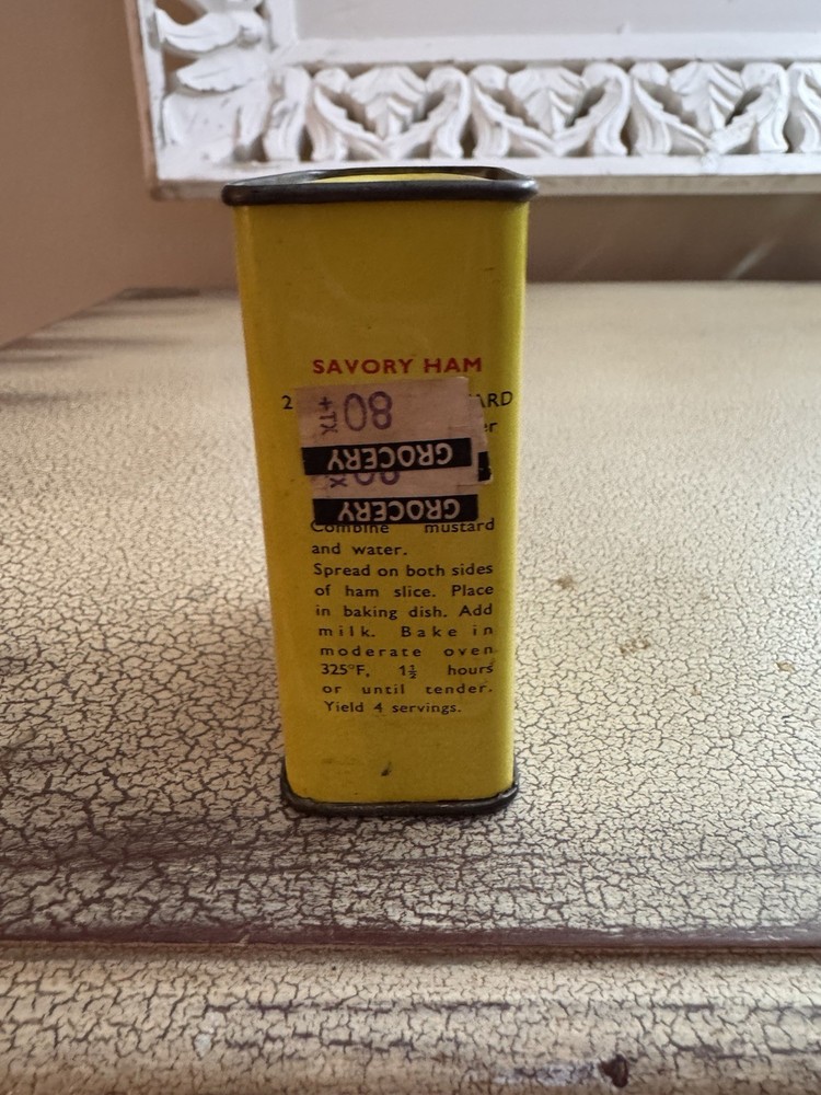 Vintage Colman's Mustard Tin 2 Oz.