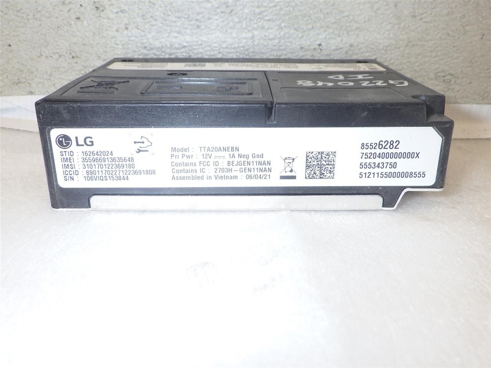 GMC Terrain 2022 Telematics Interface Module 3437668 5701