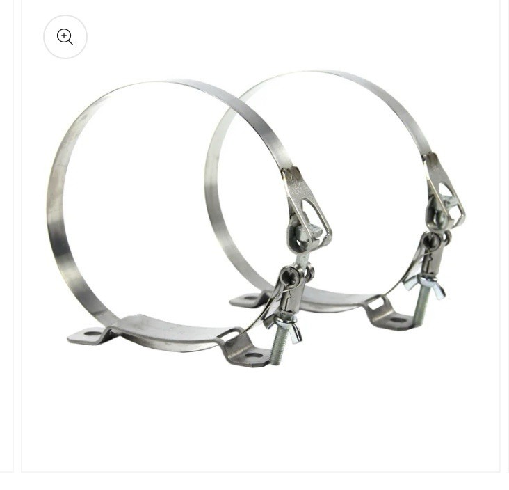 Nitrous Outlet 5 LB Nitrous Bottle Brackets NOS (g