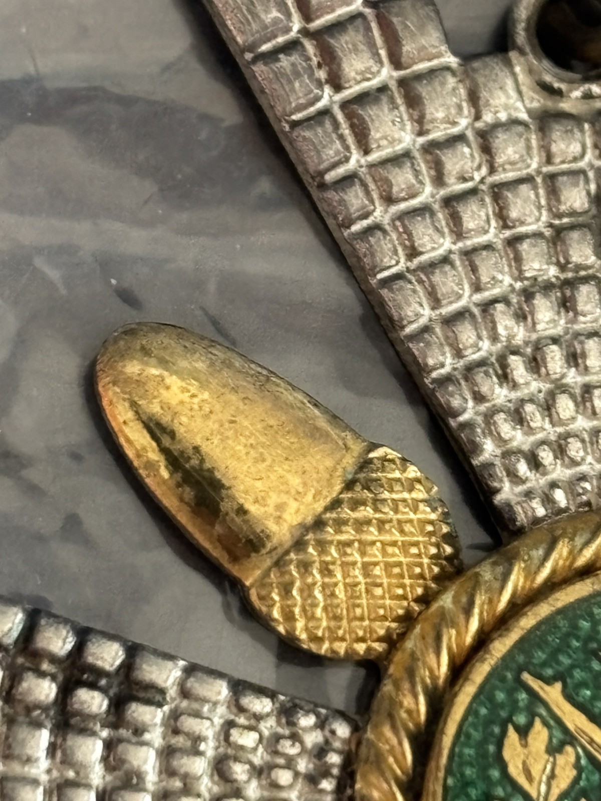 1930 Engraved GERMAN Hunting Club SHOOTING AWARD BADGE