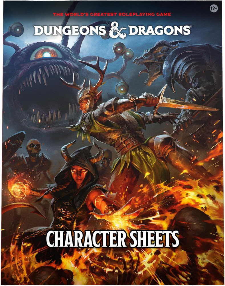 2024 Character Sheets Player Accessories