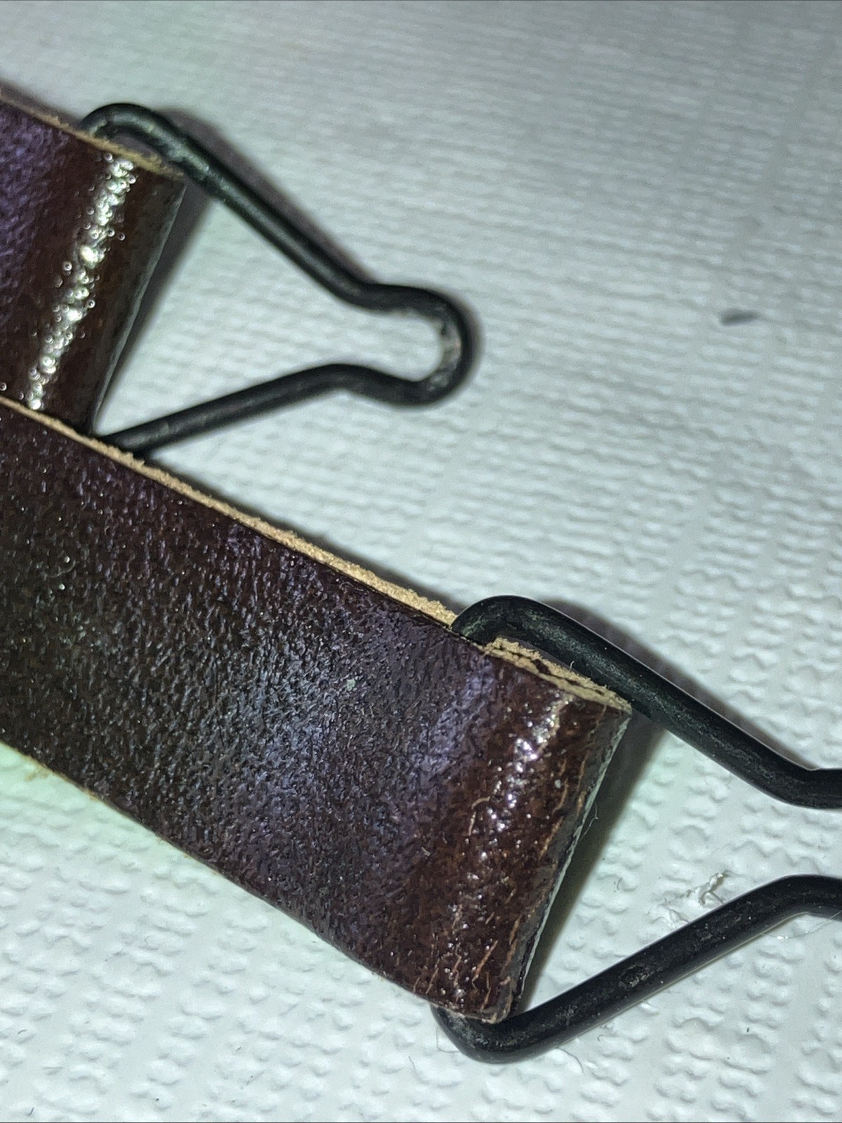 U.S. RERPLACEMENT M1 HELMET LINER LEATHER CHINSTRAPS FOR ARVN, THAI etc. TROOPS