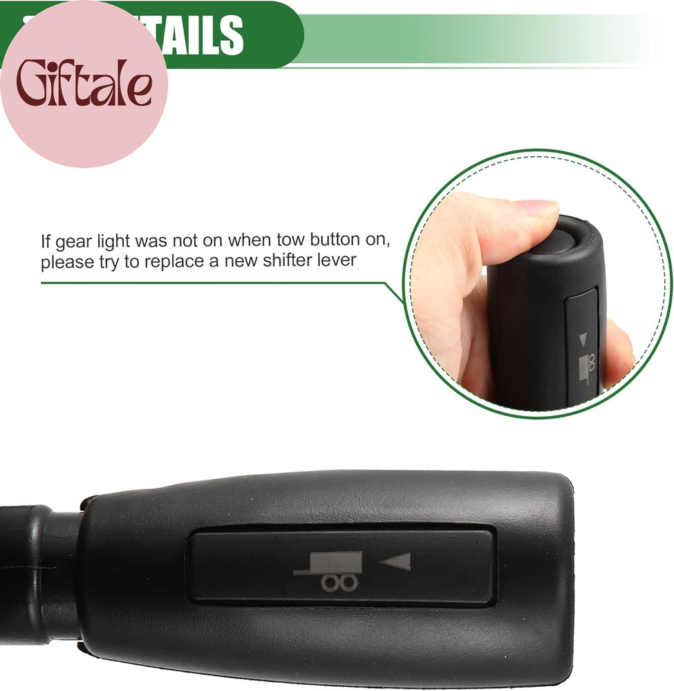 Automatic Transmission Shift Lever, Shift Select Lever with Tow Switch, for Chev