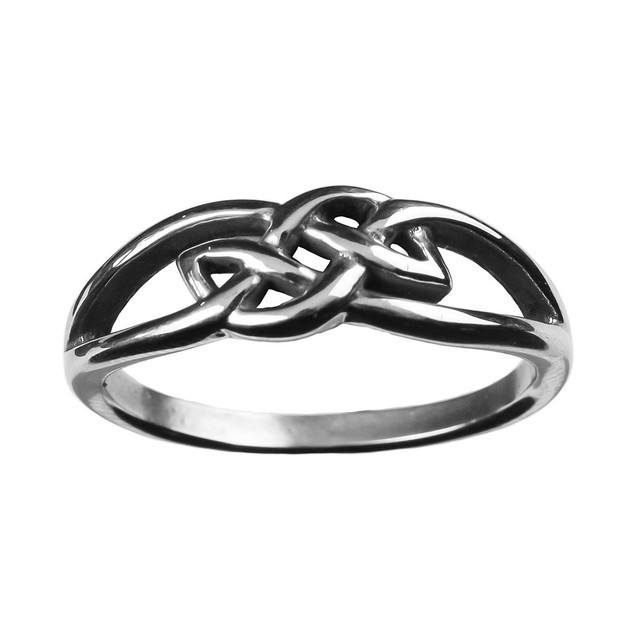 Celtic Knot Stainless Steel Ring