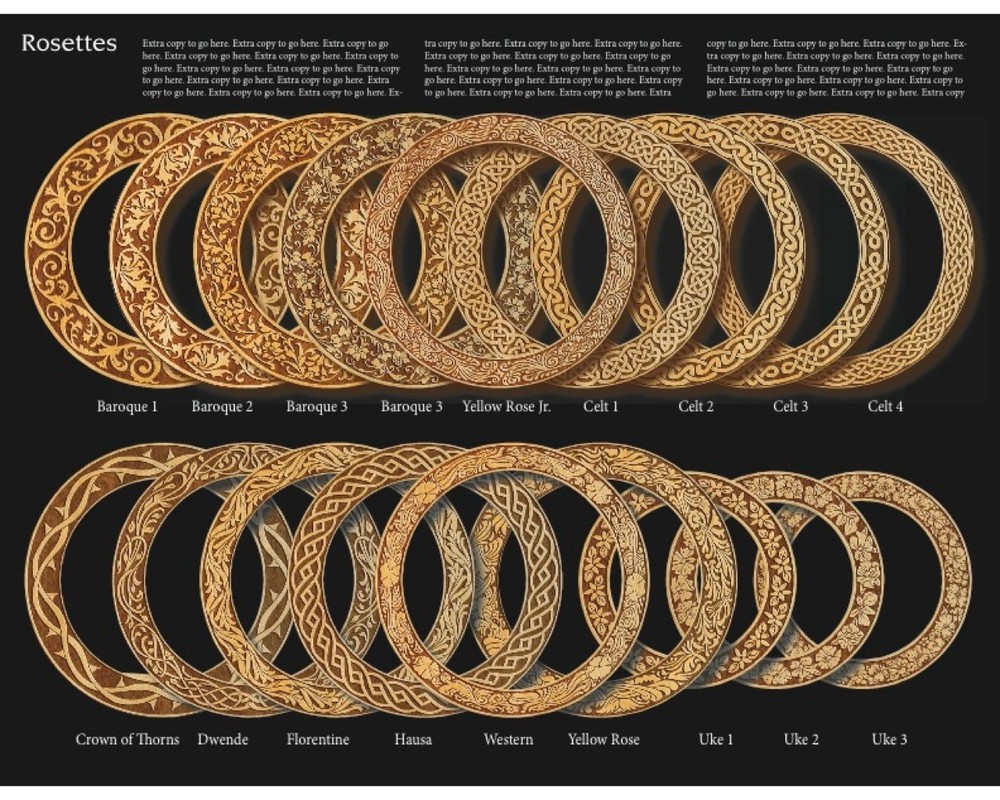 Ukulele Rosette, Florentine 2