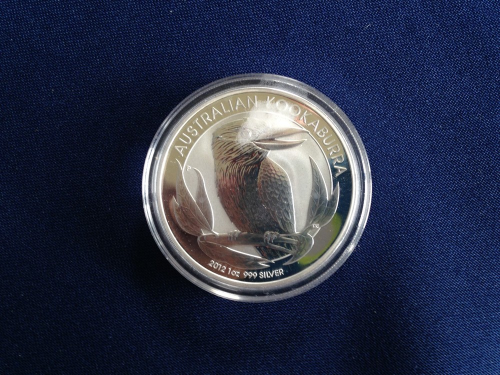 2012 Australia $1 Silver Koookaburra Gem BU One Ounce E5974