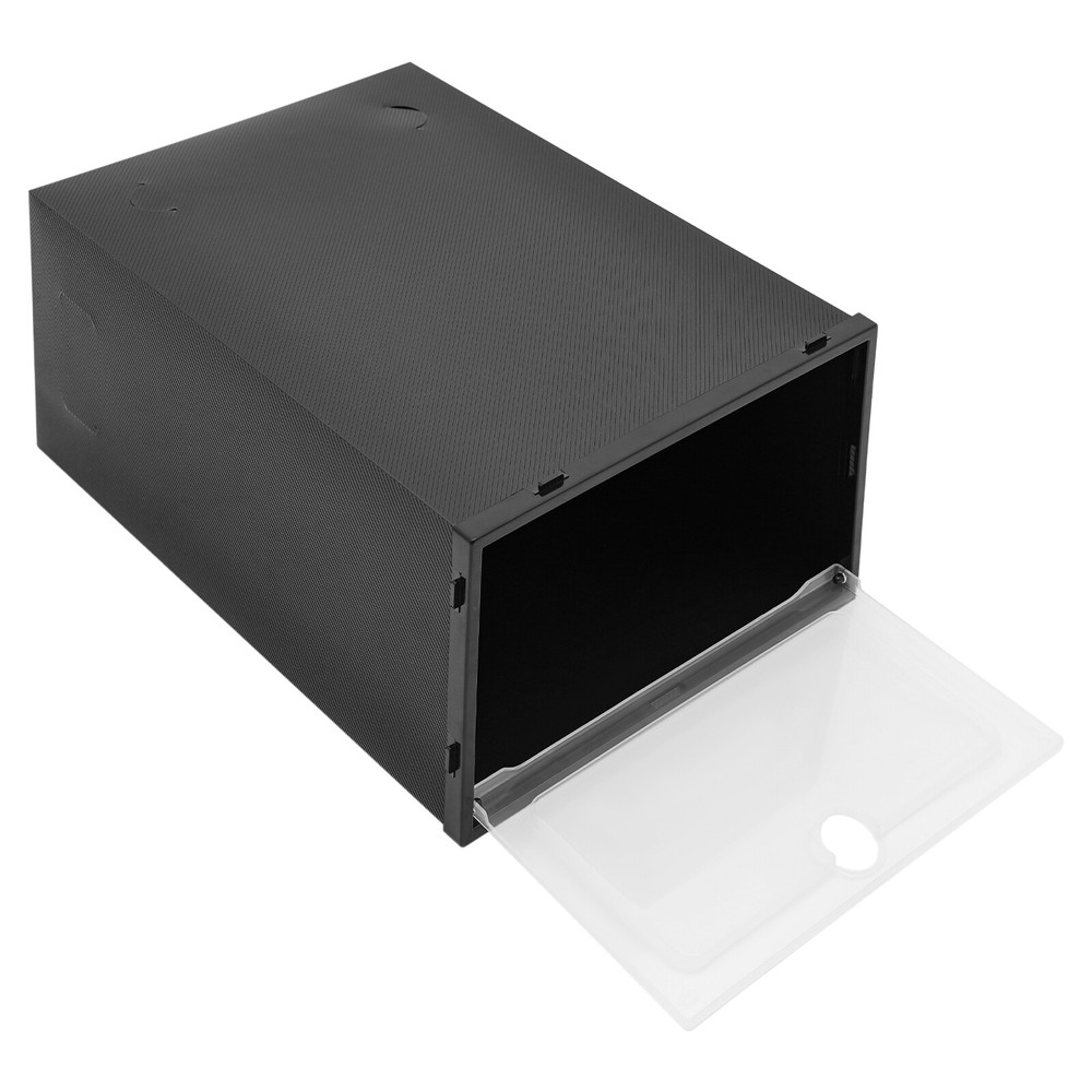 24 Pack Shoe Storage Boxes, Stackable Shoe Boxes, Shoe Storage Organizer NEW