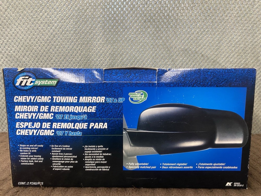 Towing Mirror Set K Source 80900 Chevy / GMC