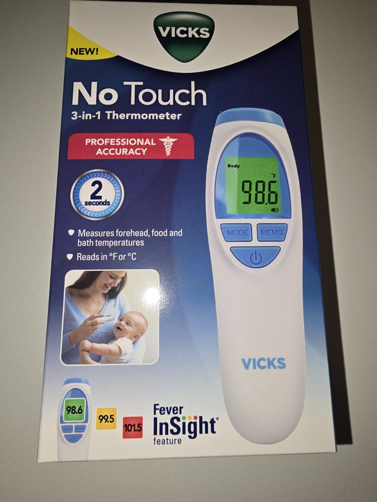 Vicks No-Touch 3-in-1 Thermometer