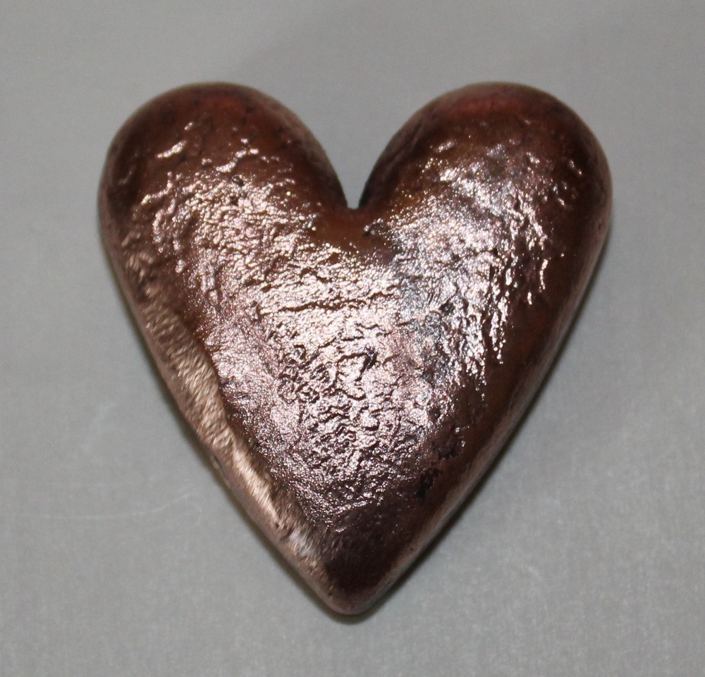2.1 OZ COPPER HEART