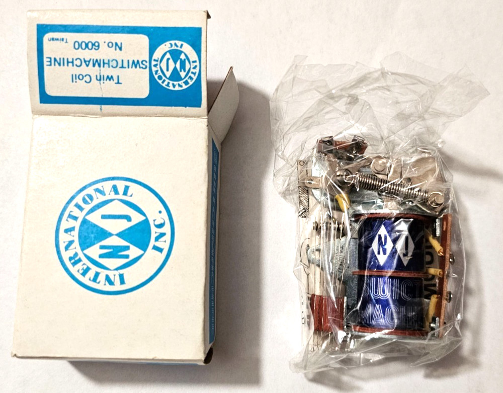 International Inc. Twin Coil Switch Machine #6000 - NEW!