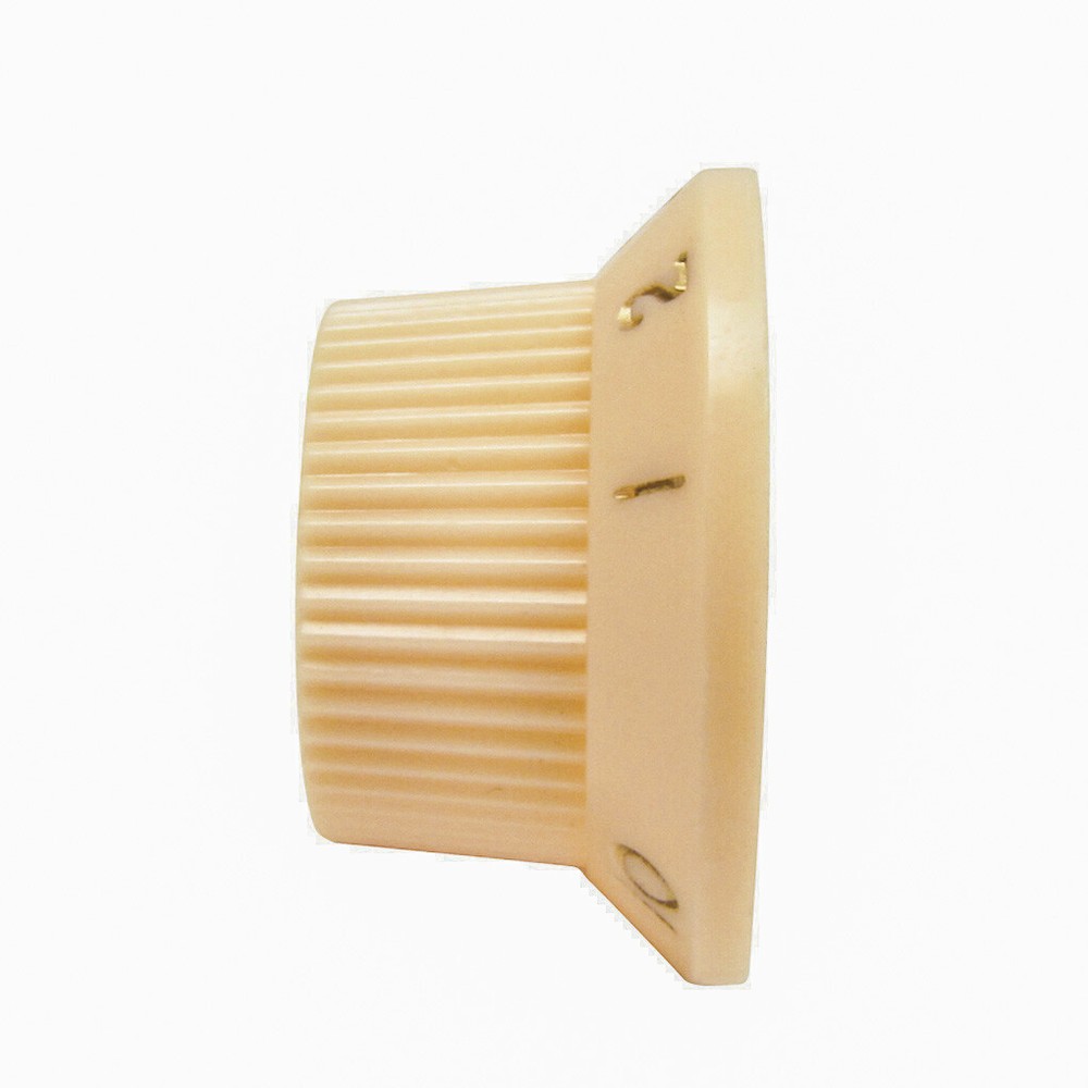 12PCS Yellow 8T4V Tone Volume Knobs Speed Control Knob Button for ST Guitar