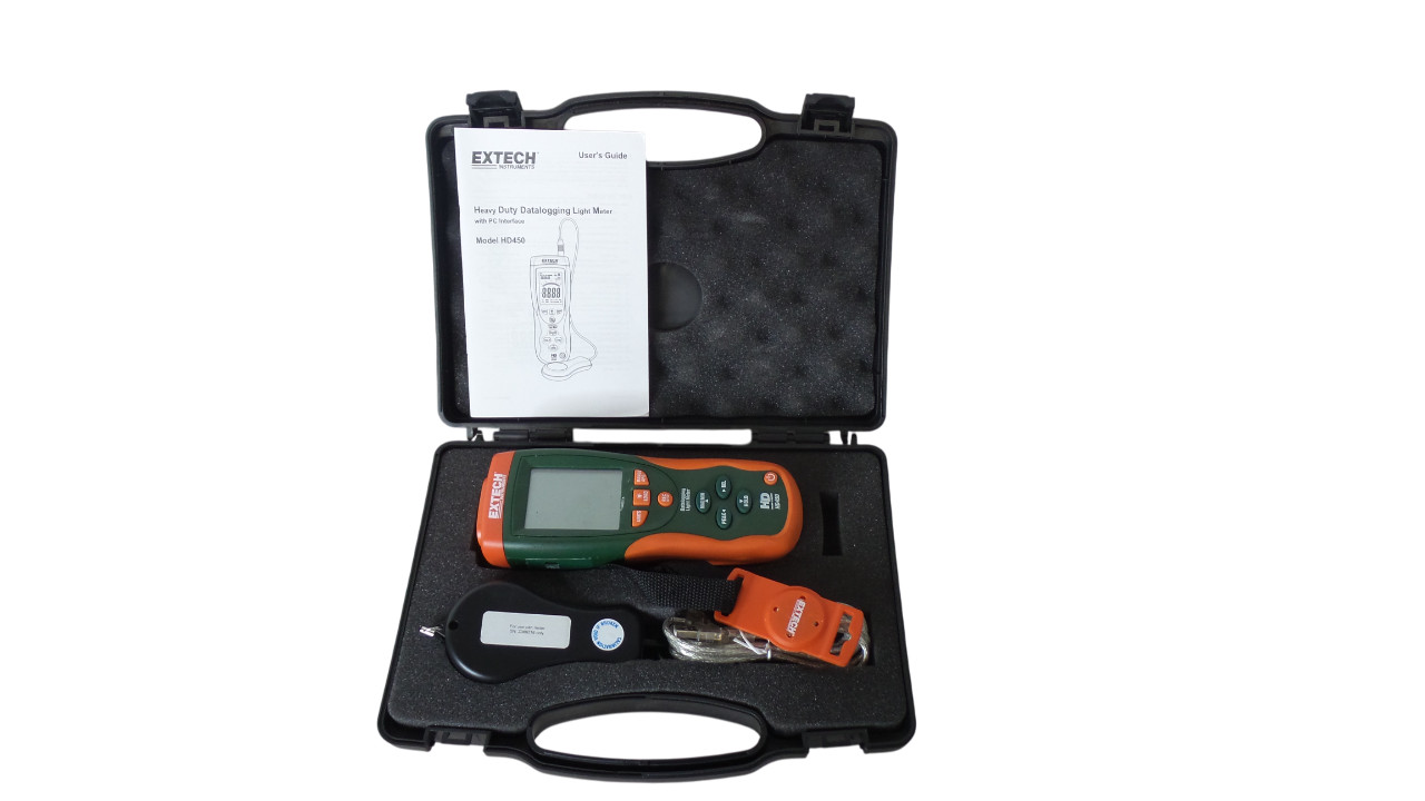 EXTECH HD450 Datalogging Light Meter - Free Shipping