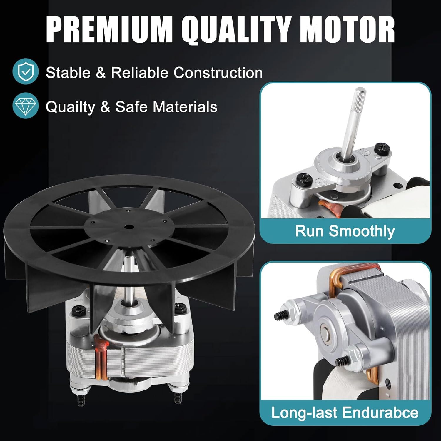 BP27 Bathroom Fan Motor for 662 668 678 99080404 50N2 BP27 Broan Nautilus Vent