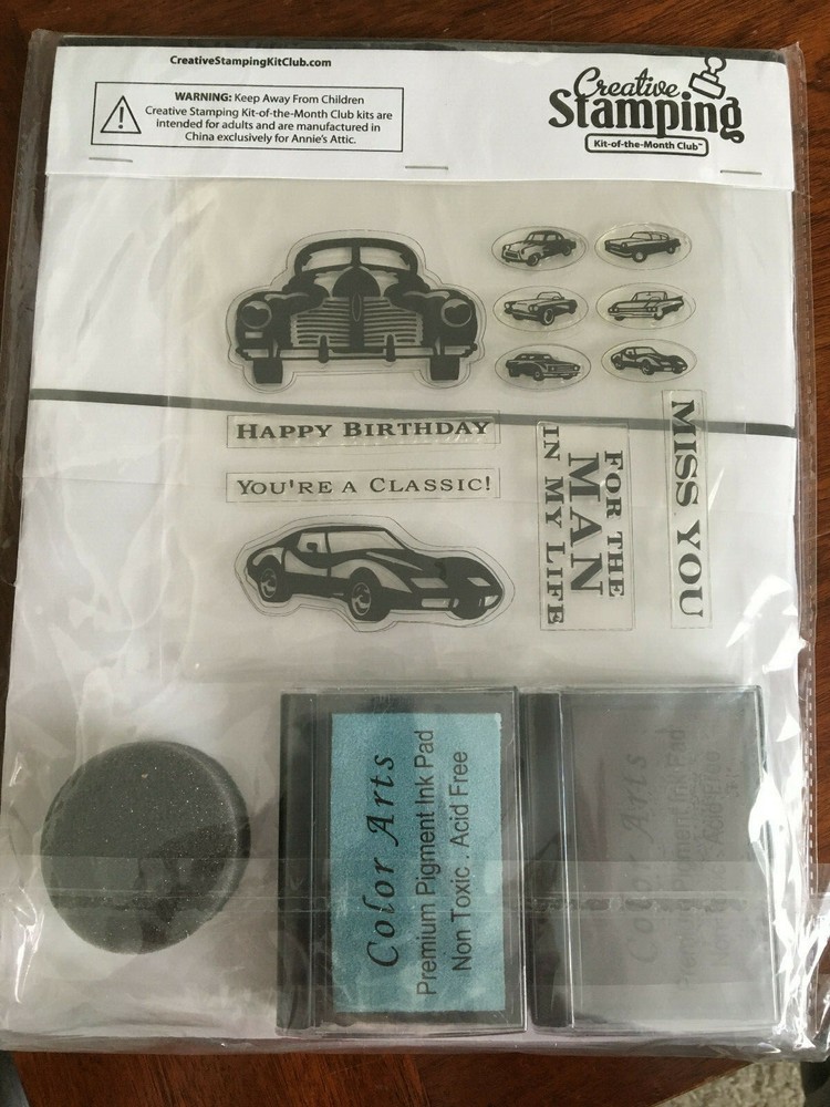 Creative Stamping Kit-of-the-Month Distinctly Classic C5003 Split Negative Tech