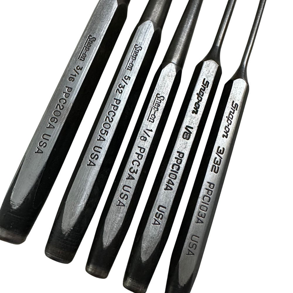 Snap-on 5 Pc Punch Lot